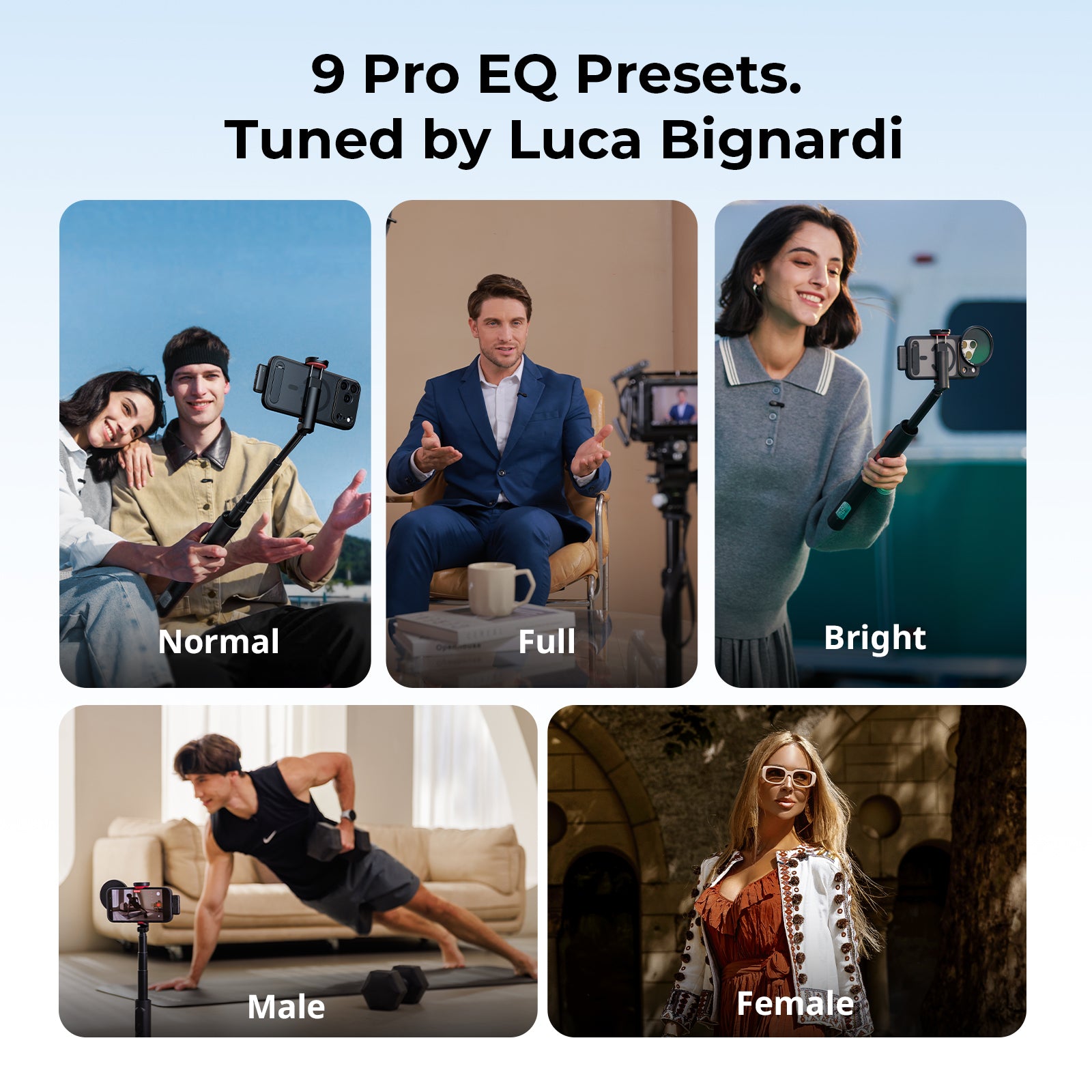 SmallRig S70 Ultra Thin Invisible Wireless Microphone for Vlog, Wedding, Interview