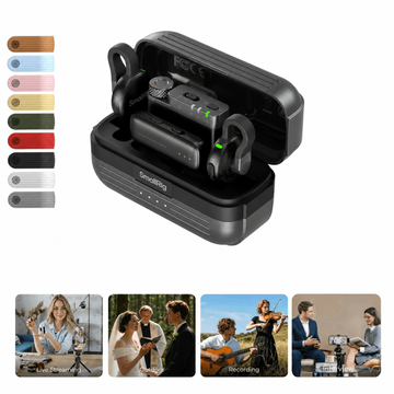 SmallRig S70 Ultra Thin Invisible Wireless Microphone for Vlog, Wedding, Interview