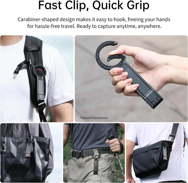 Ulanzi MA30 Magnetic Phone Tripod Stand for iPhone, Android- Aluminum, MagSafe