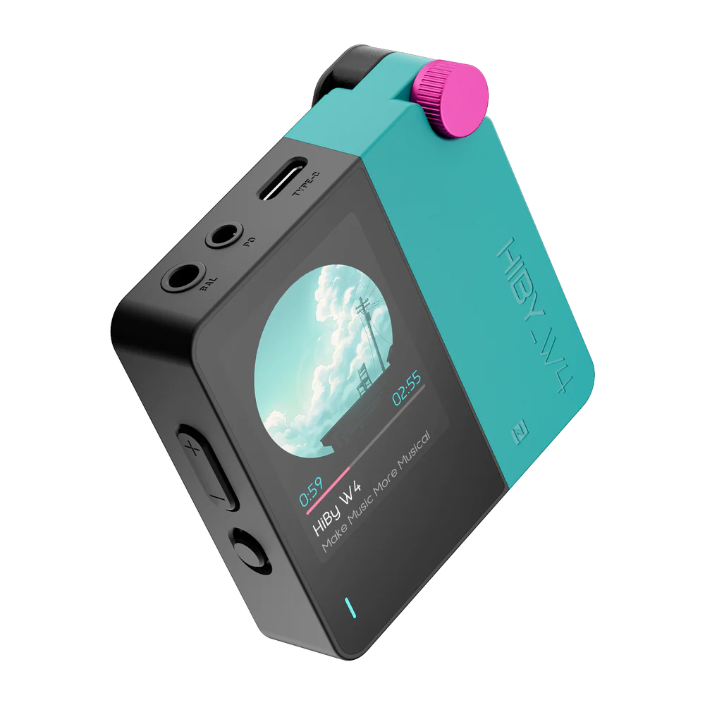 HiBy W4 - Portable HiFi Bluetooth Headphone Amplifier