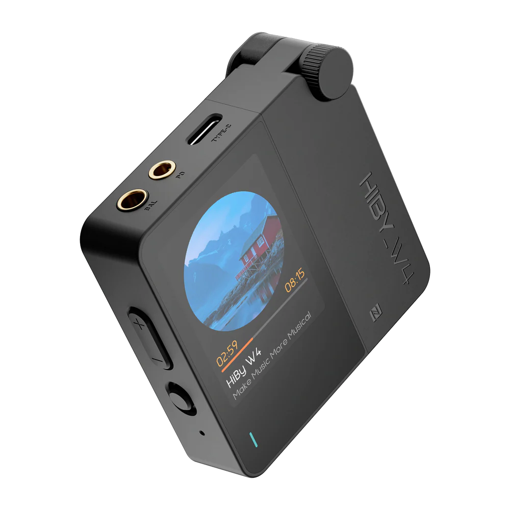 HiBy W4 - Portable HiFi Bluetooth Headphone Amplifier