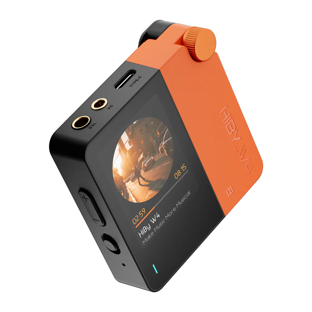 HiBy W4 - Portable HiFi Bluetooth Headphone Amplifier