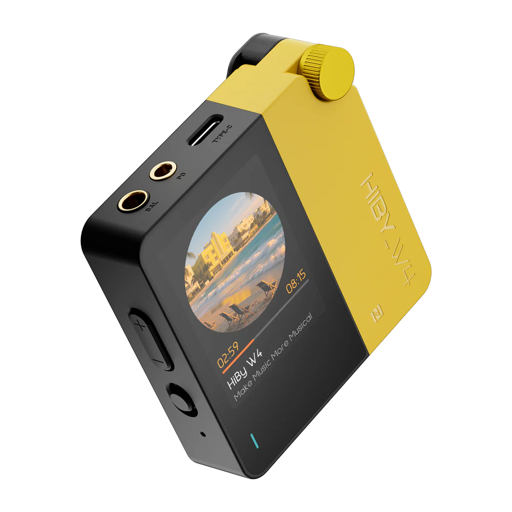 HiBy W4 - Portable HiFi Bluetooth Headphone Amplifier