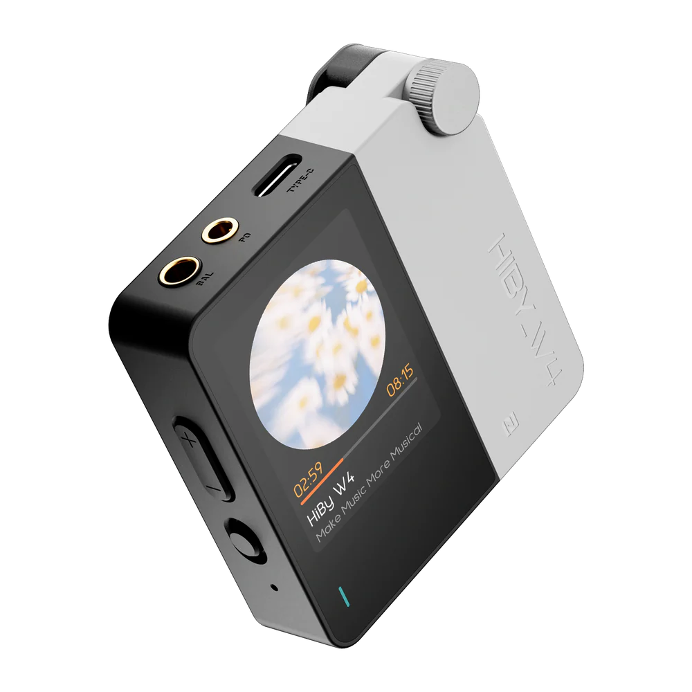 HiBy W4 - Portable HiFi Bluetooth Headphone Amplifier