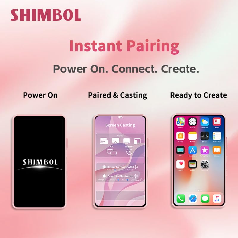 Shimbol CP5 Ultra 5" Touchscreen Sync Rear Camera Smartphone Monitor
