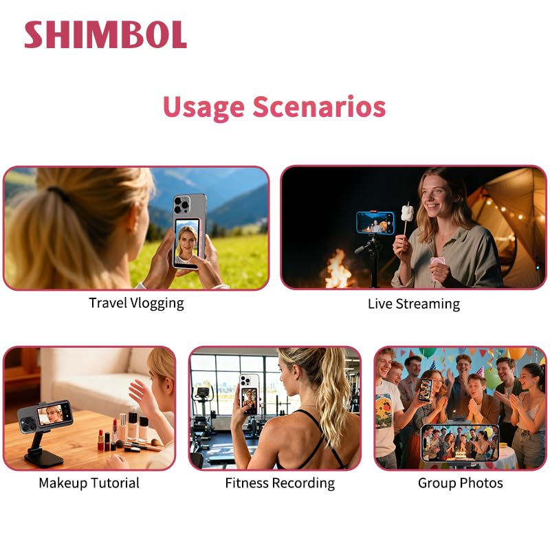 Shimbol CP5 Ultra 5" Touchscreen Sync Rear Camera Smartphone Monitor