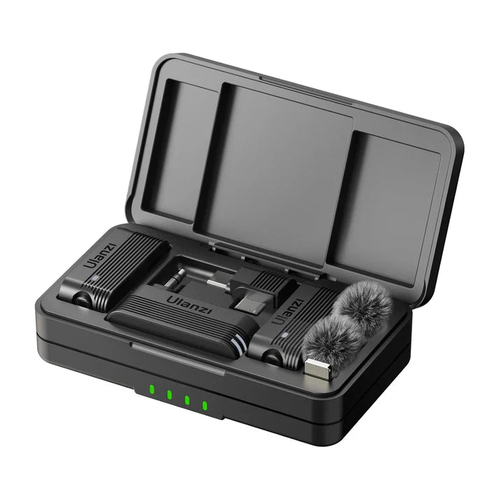ULANZI A100 Wireless Lavalier Microphone - A100 Wireless Lavalier — Studio Sound, Zero Wires.