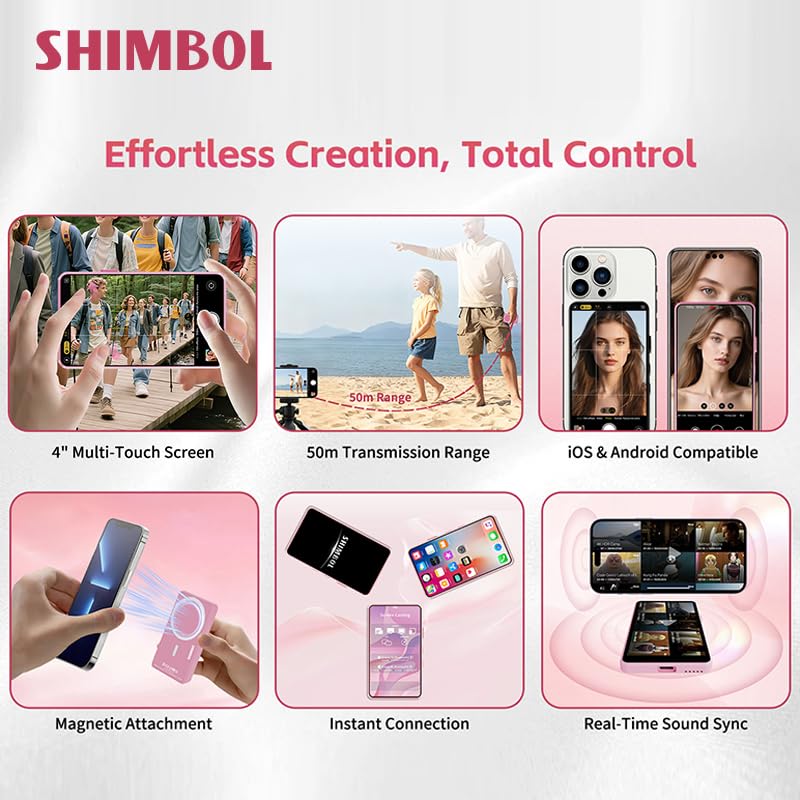 Shimbol CP5 Ultra 5" Touchscreen Sync Rear Camera Smartphone Monitor
