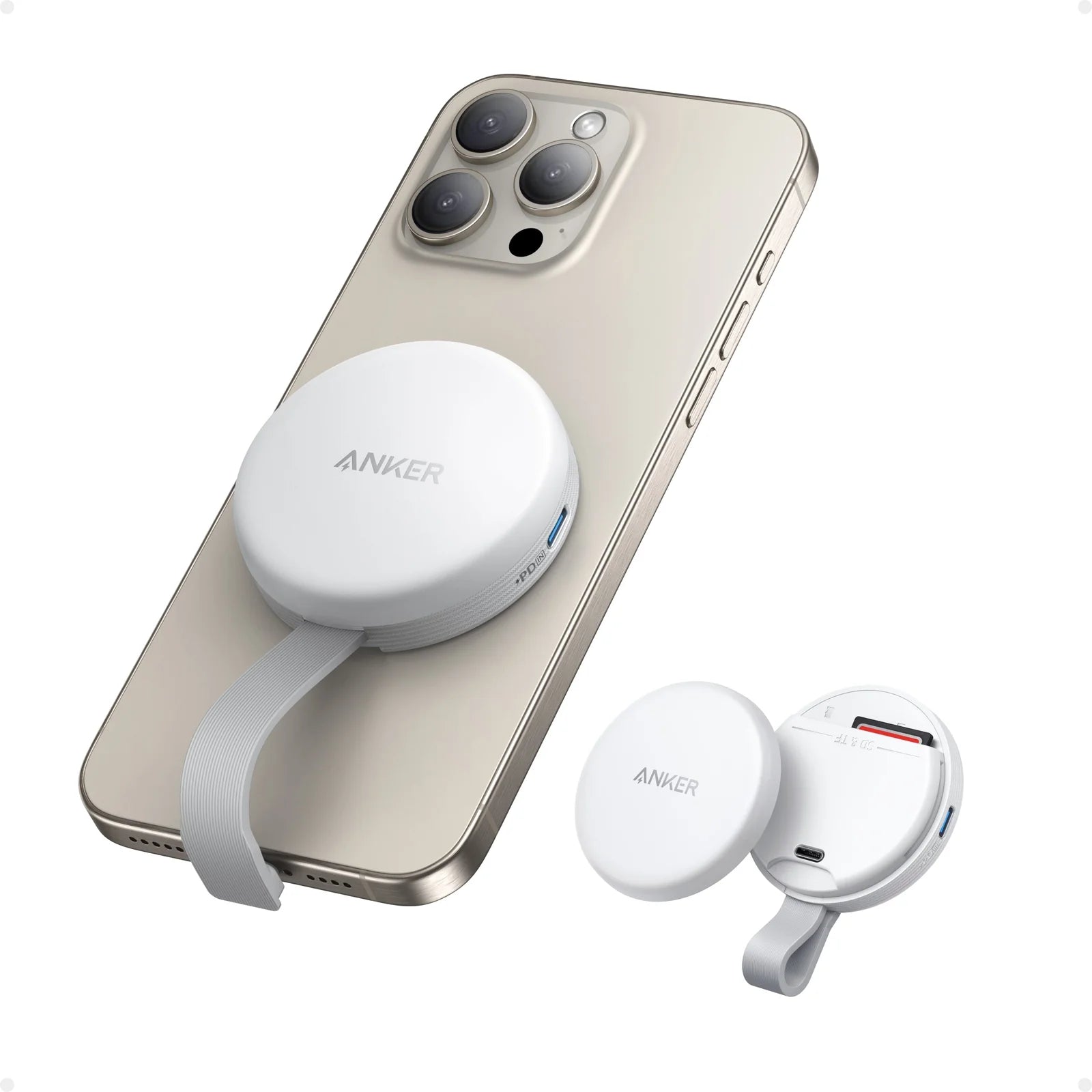 Anker MagGo USB-C Adapter (3-in-1, 10Gbps, For All USB-C Devices)