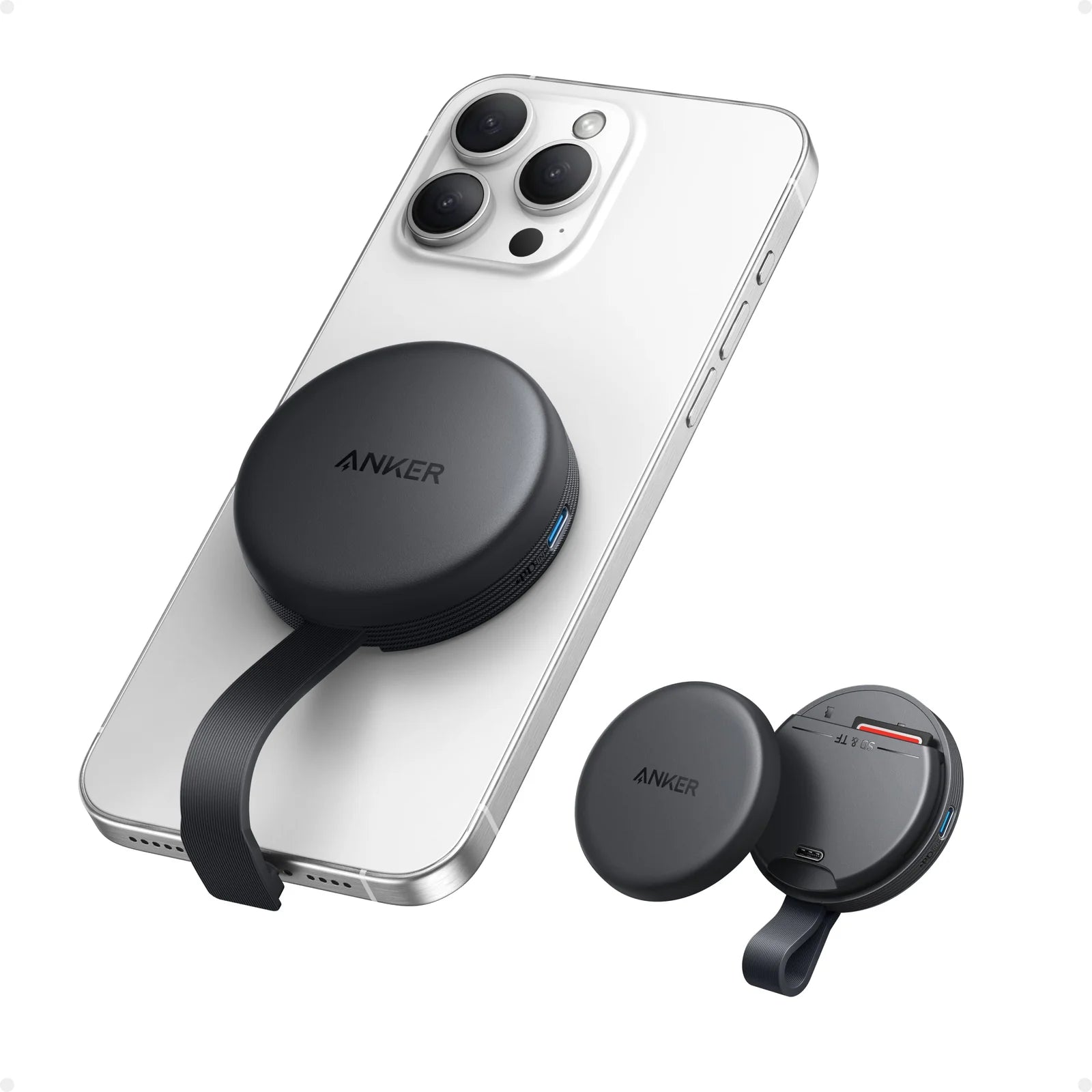 Anker MagGo USB-C Adapter (3-in-1, 10Gbps, For All USB-C Devices)