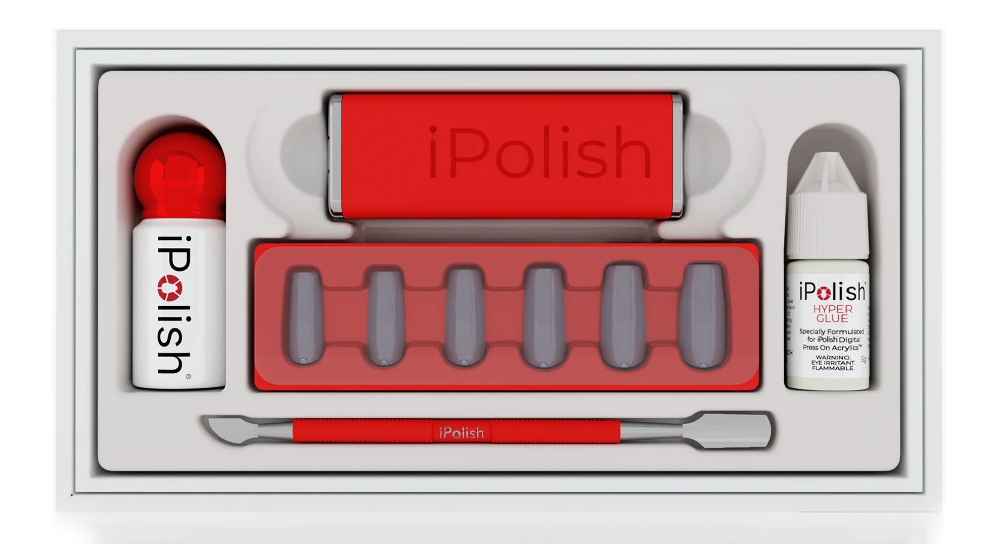 💅 iPolish Smart Digital Color-Changing Nails (App Controlled)