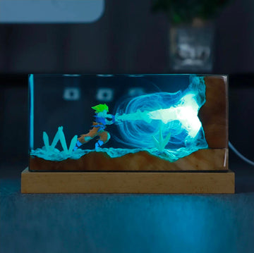 Kakarot Resin RGB Night Light Desktop Decoration