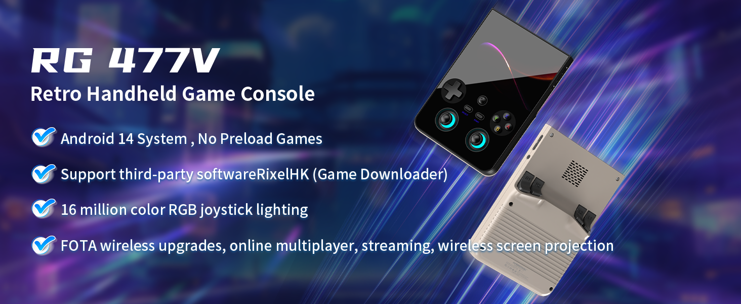 Anbernic RG477V Retro Handheld Game Console