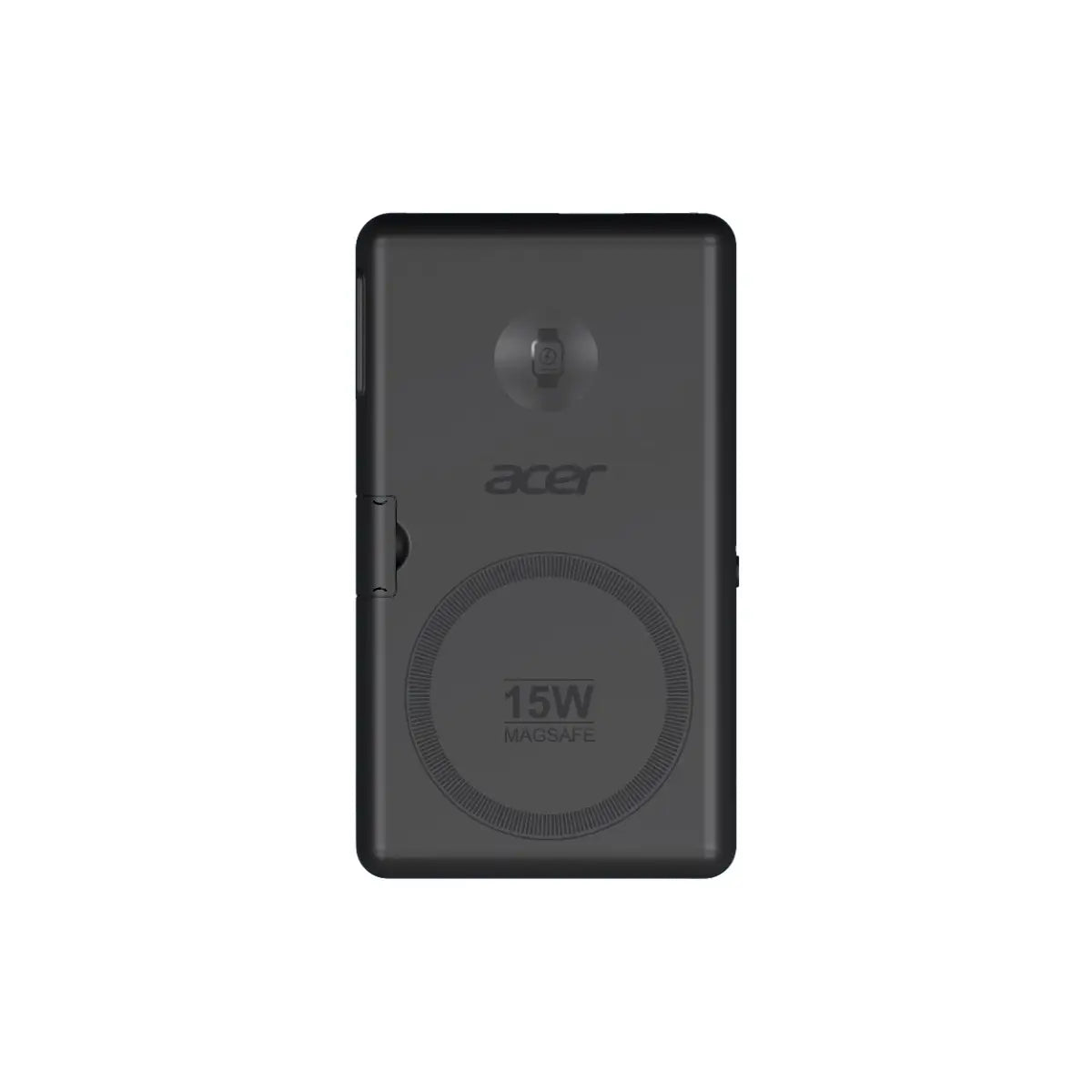 Acer Charge Hub 65 Travel Charger Power Bank 20000mAh | 65W PD GaN Fast Charging | Magnetic Wireless 15W | Watch Charger 2W | Dual USB Type-C + Type-A Ports | Universal AC Plug for Laptop Phone Tablet |Black