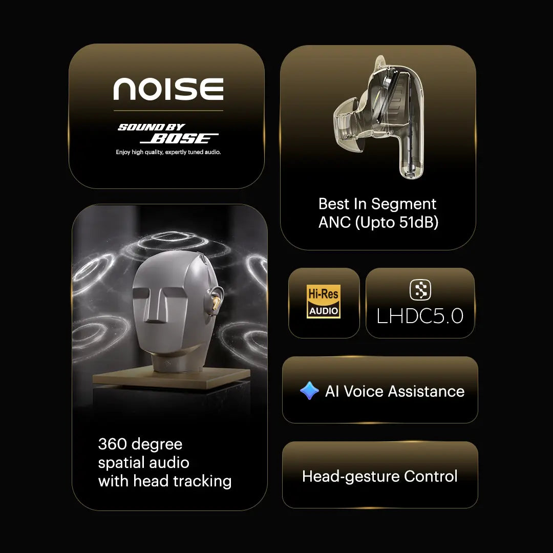 🎧 Noise Master Buds 2 - Sound by Bose